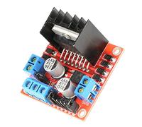 Fabater L298N H Bridge Motor Driver Module, 5V to 35V, 2A Dual Channel | Stepper Motor Driving Board, Large Heat Sink, Screw Terminals, for Smart Cars Robots Projects, Anti-Interference