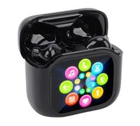 Fabater Language Translator Earbuds Touch Screen Connectivity Supports Over 140 Languages, Good for Business Negotiations, Lithium Cell Battery (Black)