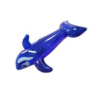 Fabater Large Inflatable Pool Float for Adults, Cute Whale Shape Ride On Inflatable Swimming Pool Float for Floating Surfing, Premium PVC Adult Size Floats for Water
