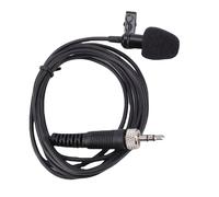 Fabater Lavalier Microphone, Omnidirectional Condenser Lapel Mic with Metal, 3.5mm Screw Lock Plug for Broadcasting Location Studio Recording, Lavalier Lapel Microphone