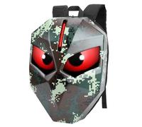 Fabater LED Motorcycle Backpack Programmable Hard Cover for Riding Cycling Traveling