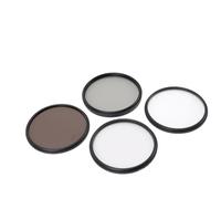 Fabater Lens Filter Kit Nano -koating 4 Pack Uv Cpl Nd8 Black Soft 1/4 Aluminum Frame Photography Set - Convenient for All Skills, Protect Your Investment (72)