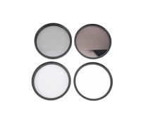 Fabater Lens Filter Kit Nano -koating 4 Pack Uv Cpl Nd8 Black Soft 1/4 Aluminum Frame Photography Set - Convenient for All Skills, Protect Your Investment (62)