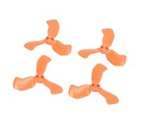 Fabater Lightweight Drone Replacement Propellers 3 Vanes for NEO 2 Quieter & More Efficient Flights 4 Pcs (Orange)