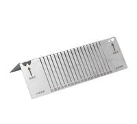 Fabater Linear ARC Dual Purpose Scriber Stainless Steel Tools for Measuring, Marking and Bending, Which Are Essential for the Renovation Projects for Home