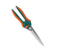 Fabater Long Nose Pruner Stainless Steel Pruning Shears with Spring Action Rubber Handle for Precise Branch Trimming Home Garden Plants Scissors