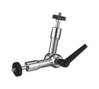 Fabater Magic Arm Camera Mount, 360° Dual Ball Heads Camera Monitor Mount with 1/4 Inch Threaded, Adjustable Articulating Friction Magic Arm for DSLR Flash LED Display, U Groove (7 inch RJ087)