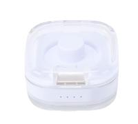 Fabater Magnetic Smart Ring Charger Case with Clear Status Indicator for Convenient Charging At Home or Work