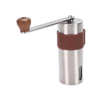 Fabater Manual Coffee Grinder, Stainless Steel Adjustable Coarseness Portable Hand Coffee Bean Mill, Conical Burr Grinder with External Adjustment Handle for Travel Camping Office