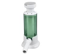 Fabater Manual Sausage Stuffer Maker, 2.2 LB Vertical Sausage Filling Machine with 4 Stuffing Tubes, Food Grade PP Household Maker for Home Kitchen Use, Easy Clean & Detachable (Green)