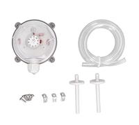 Fabater Mechanical Pressure Difference Switch LF32-02 20-200pa SPDT for Fireplace, Air Differential Pressure Switch with Mounting Tools, High Accuracy Dust Water Resistant