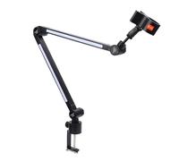 Fabater Microphone Boom Arm Stable Alloy Steel Stand for Gaming Live Streaming Recording 2KG Load Capacity, Adjustable Arm for Various Scenarios
