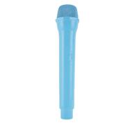 Fabater Microphone Prop Lightweight Simulated Plastic Fake Microphone for Cosplay Singing and Speaking Training for Kids Photography 1 Unit (Blue)