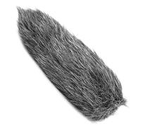Fabater Microphone Windshield Furry, Plant Fluff Material Reduces Wind Noise Microphone Windscreen Muff, Furry Windshield with Acoustically Transparent Design for RODE VideoMic GO