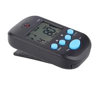 Fabater Mini Digital Metronome M50 Clip-On LCD Beat Tempo with Headphone Jack, Tap Tempo & Adjustable Volume for Guitar Piano Violin Music Accessories Portable