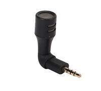 Fabater Mini Microphone, Omnidirectional Microphone with 3.5mm Jack, Sturdy Structure, 360° Surround Radio, Strong Texture for TRRS CTIA Smartphone