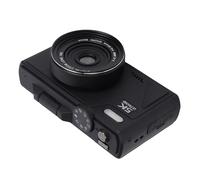 Fabater Mirrorless Camera 5K Ultra HD with 18X Zoom and Multi Stabilization for Distant Subjects Vintage Style (Black)