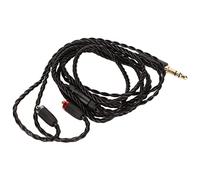 Fabater MMCX Replacement Headphone Cable OFC Earphone Cable for SE215 SE315 SE425 SE535 SE846, 4-Core 30-Strand Flexible -Free Wire with Gold-Plated 3.5mm Plug and Microphone