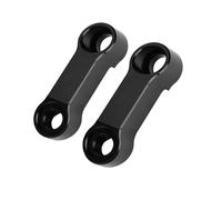 Fabater Motorcycle Rearview Mirror Adapter Kit 10mm 8mm Riser Mount Extender, Aluminum Alloy Lift Mirror By 3cm Extends Up to 4cm, Prevent Rider Blocking View Broaden Viewing Range for