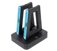 Fabater Multifunctional Game Controller Charger Dock with RGB Light Magnetic Design Charges 4 Controllers for 2 Multiplayer Events