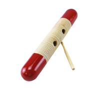 Fabater Musical Training Tool, Handmade Children's Percussion Instrument with Clear Sound, Kindergarten Safe Wooden Melodic Smooth (Red)