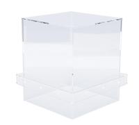 Fabater Negative Pressure Fishtank, Transparent PMMA Fish Tanks, Vacuum Suspended Fish Elevator Aquarium Decoration, Auto Refill Water Level Maintenance for Aquatic Pets