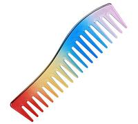 Fabater No Handle Detangler Comb Large Salon Shampoo Comb for Men Women, Smooth Scalp Solution Wide Tooth, Portable Paddle Hair for Pocket Convenience (#2)