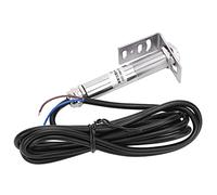 Fabater Non-Contact Infrared Temperature Sensor 4-20mA Transmitter 10-30VDC Online Thermometer 0-600℃ M18 Threaded for Water Oil Metal Glass (0~100℃)