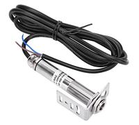 Fabater Non-Contact Infrared Temperature Sensor 4-20mA Transmitter 10-30VDC Online Thermometer 0-600℃ M18 Threaded for Water Oil Metal Glass (0~300℃)
