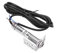 Fabater Non-Contact Infrared Temperature Sensor 4-20mA Transmitter 10-30VDC Online Thermometer 0-600℃ M18 Threaded for Water Oil Metal Glass (0~500℃)