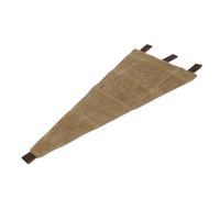 Fabater Outdoor Folding Camping Stool Cloth Fabric - Sturdy Design Comfortable Rope Seat - Multi Functional Outdoor Chair - Nylon PU Leather Cotton - 14.4 X 33.9 X 2in (Khaki)