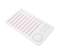 Fabater Oversized Grafting Eyelashes Stand, Eyelash Extension Holder Silicone Pad, Professional Makeup Tool for Easy Pick Up Lashes, Fine Workmanship Smooth Edges, Durable Plastic Lash (Single XL