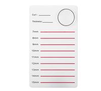 Fabater Oversized Grafting Eyelashes Stand, Eyelash Extension Holder Silicone Pad, Professional Makeup Tool for Easy Pick Up Lashes, Fine Workmanship Smooth Edges, Durable Plastic Lash (XL eyelash
