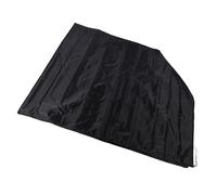 Fabater Oxford Cloth Cart Cover for 4 Passenger Leisure Club Cart Dust Cover Water Proof Black, 112x48.03x66.14 Inch, Indoor Outdoor Use