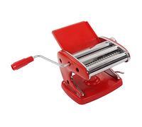 Fabater Pasta Maker Machine, Stainless Steel, 6 Adjustable Levels, Manual | Noodle Maker Machine with Hand Rocker, Rounded Edges, Easy Clean, for Pasta Lasagna, Family Kitchen Use