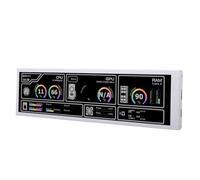 Fabater PC Temperature Display, 8.8 Inch 1920x480 USB C Secondary Screen, System Diagnostics Monitor with Real Time CPU GPU RAM Data for PC Ras Pi Laptops