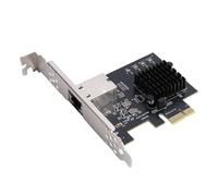 Fabater PCIe X1 10 Gigabit Network Card Support for Desktop Server, 10GB PCIe Network Card Ethernet Adapter with RTL8127AT Controller, 10G Adapter for 10 11 for Linux