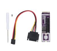 Fabater PCIe5.0 to M.2 Expansion Card Adapter, Transform M.2 Interface Into a PCI E Slot, Backward Compatible with PCIe 4.0/3.0, High Speed Data Transfer with Dual Protocol Support