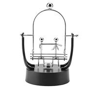 Fabater Perpetual Motion Desk Decor Kinetic Art Electronic Shake Wiggle Device Swinging Kinetic Motion Craft Ornament for Office Desk Decoration, Perpetual Machine Battery