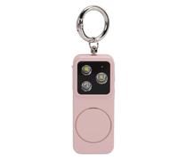 Fabater Personal Safety Alarm for Women, 150dB Extra Loud Safety Keychain with LED Strobe Light & Low Battery Notice, Pull Pin Emergency Panic Alarm for Campus Travel and Running (Pinkish)