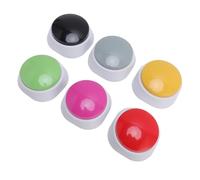 Fabater Pet Training Recording Buttons Multicolor for Communicating with Pets 6PCS 30 Seconds Voice Function