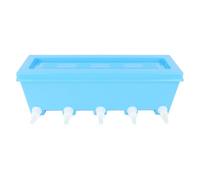 Fabater Piglets Feeder Multifunctional Goat Lamb Milk Feeder with Nipples for Nursing Animal Farm Drinking Equipment, Safe ABS Material for Small Animals