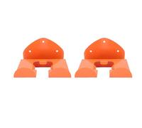 Fabater Pills for The Sustainable Cover Ratrimer of Wall Trimmer for Garage Storage, Organizer of Home Equipment Tools, Stripes 2 Evidence Steel, Set 2