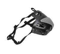 Fabater Plastic Dog Muzzle Adjustable Fit Promotes Eating Habits Breathable Comfort for Peaceful Environment