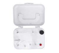 Fabater Portable Electric Bobbin Winder Automatic Thread Winding Tool for Home Sewing White