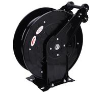 Fabater Pressure Washer Hose Reel, 4000 PSI Power Washer Hose Reel, 3/8inx32.81ft Pressure Retractable Auto Rewind with 4.9ft Leading and Mounting Base