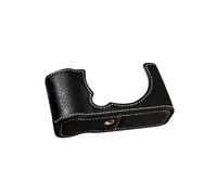 Fabater PU Leather Camera Premium Camera Macy Chamort Elegant Case X-M5 for Photography Enthusiasts Protective Case with Shock Test for Portable X-M5 User Brown 1 Pack (Black)