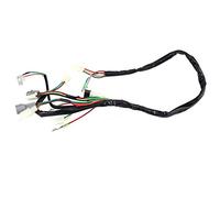 Fabater PW50 Wire Harness Assembly Motorcycle Replacement Wiring Harness Kit Durable ABS Plastic High Temperature Resistant Easy Install for PW50