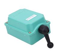 Fabater QS-60 Forward Reverse Motor Switch, 60A 380V 7.5kw Reversing Switch with Plastic Shell Handle, Electrical for Single Phase and Three Phase Motors, Forward (QS-60)