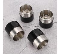 Fabater Quality 1.98 Inch Stainless Steel Storage Kit, Extension of the Warehouse Life, for Sea Followers -hub, 4PCs Including Cover, Applicable scene: Boat and Trailer